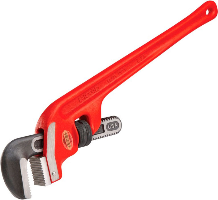 Концевой трубный ключ Ridgid Heavy Duty E-24 Концевой трубный ключ Ridgid Heavy Duty E-24