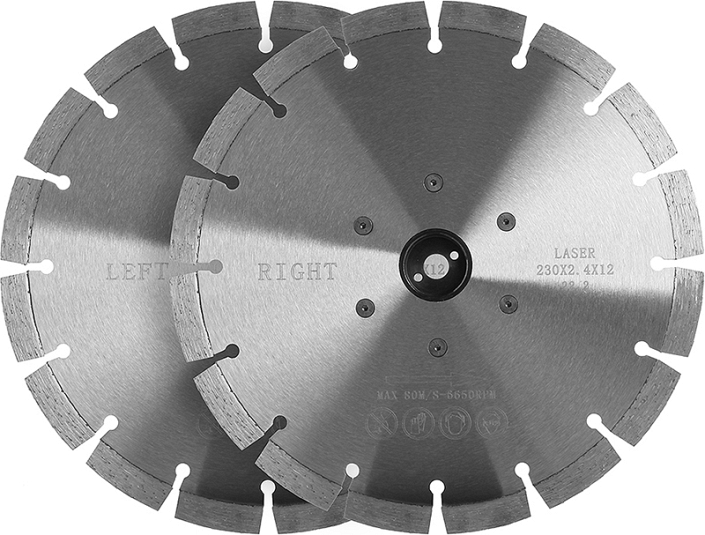 Левый алмазный диск Messer Cut-n-Break Left 230 мм