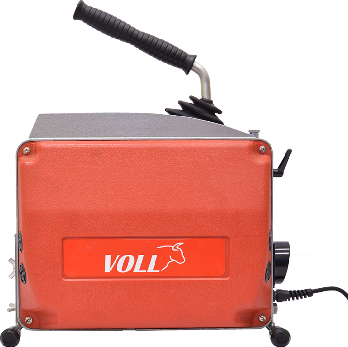 Машина для прочистки канализации Voll V-Clean 150 с принадлежностями Rothenberger вид сбоку Машина для прочистки канализации Voll V-Clean 150 с принадлежностями Rothenberger вид сбоку