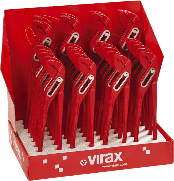 Набор клещей трубных переставных Virax Набор клещей трубных переставных Virax