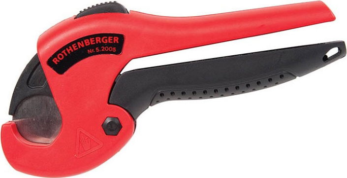 Ножницы для резки пластмассовых труб Rothenberger Rocut TC 26 Professional вид сбоку Ножницы для резки пластмассовых труб Rothenberger Rocut TC 26 Professional вид сбоку