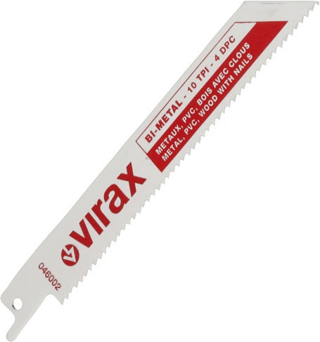Пильные полотна для сабельных пил Virax HSS Пильные полотна для сабельных пил Virax HSS