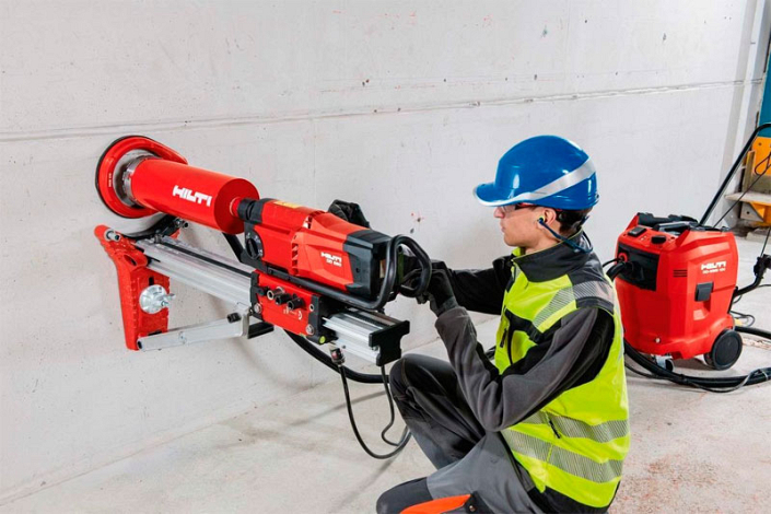 Применение водосборного кольца Hilti DD-WCS-67 Применение водосборного кольца Hilti DD-WCS-67