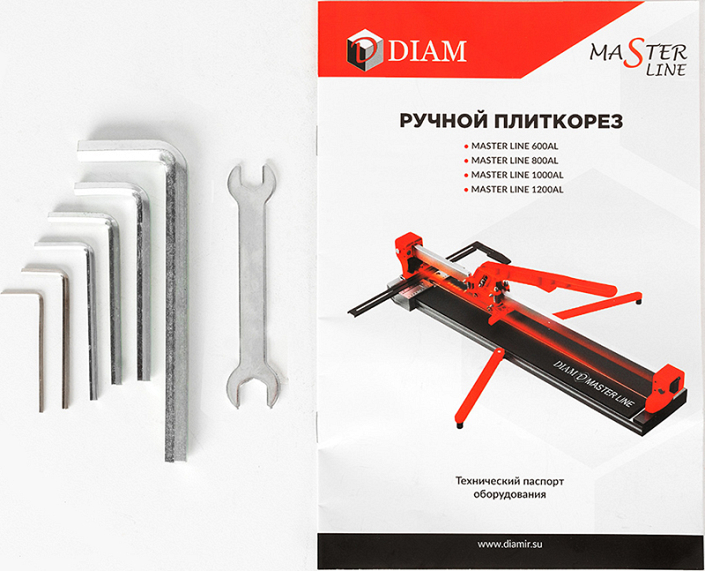 Принадлежности ручного плиткореза Diam Master Line 1200AL