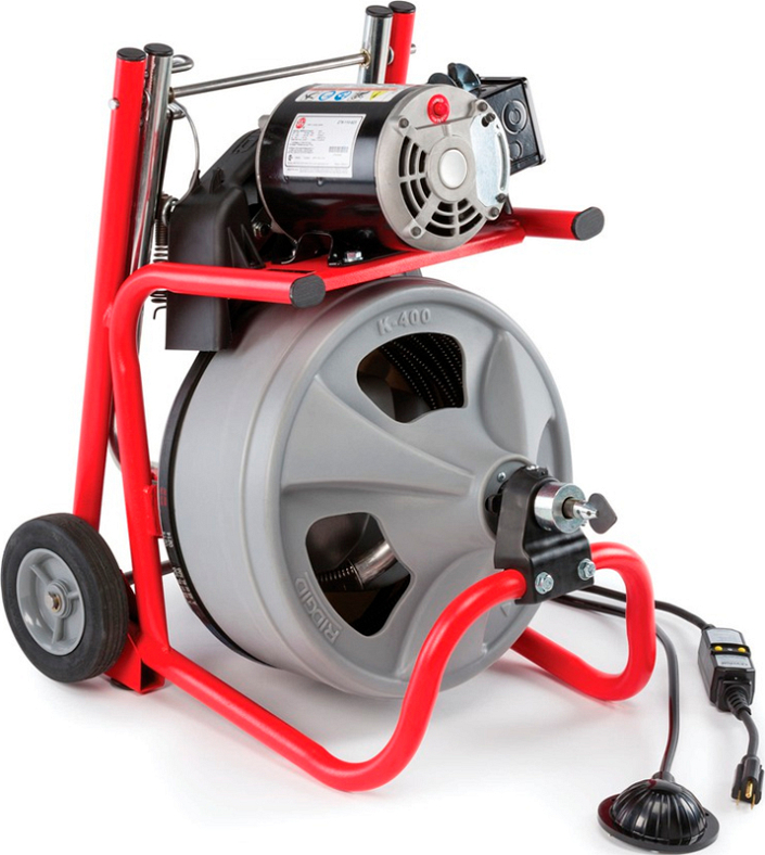 Прочистная машина барабанного типа Ridgid K-400 Прочистная машина барабанного типа Ridgid K-400