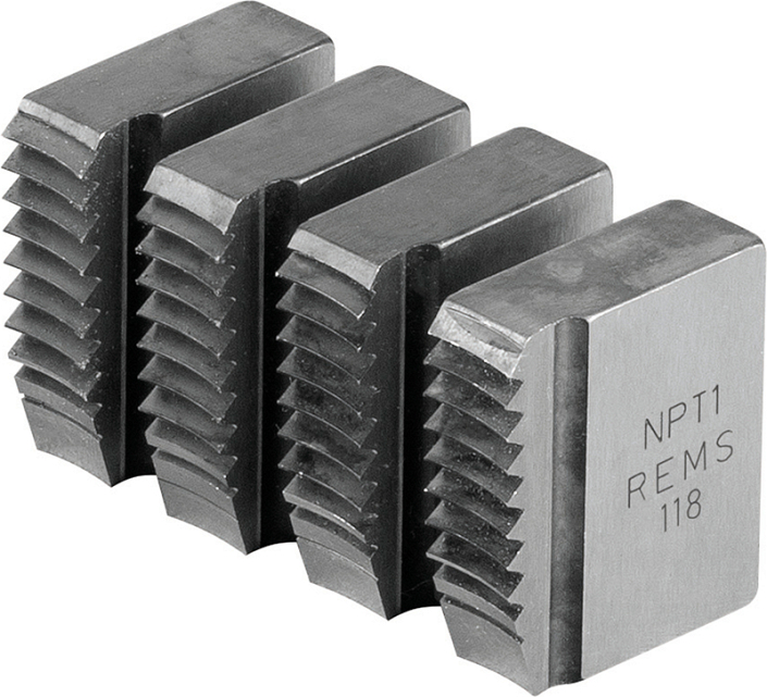 Резьбонарезные плашки Rems NPT 1" Резьбонарезные плашки Rems NPT 1"
