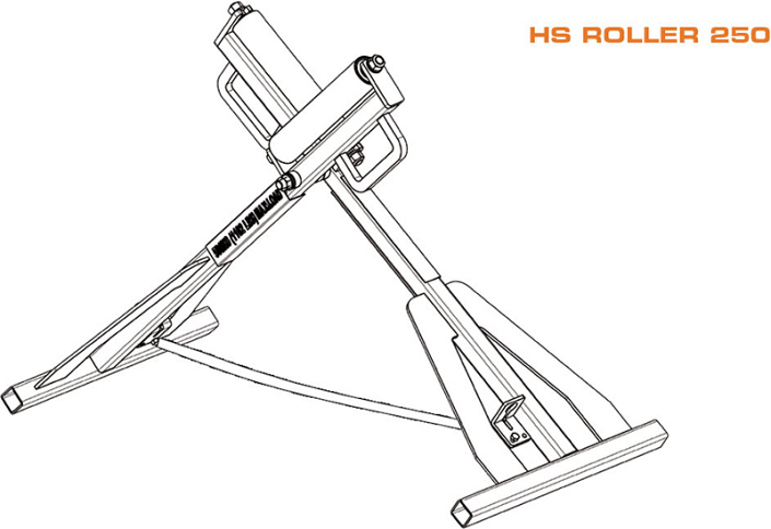 Роликовые опоры для пластиковых труб Ritmo HS Roller 250 Роликовые опоры для пластиковых труб Ritmo HS Roller 250