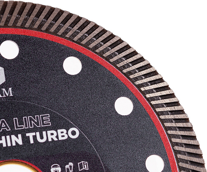 Сегмент алмазного диска Diam Extra Line Turbo Super Thin 125 мм