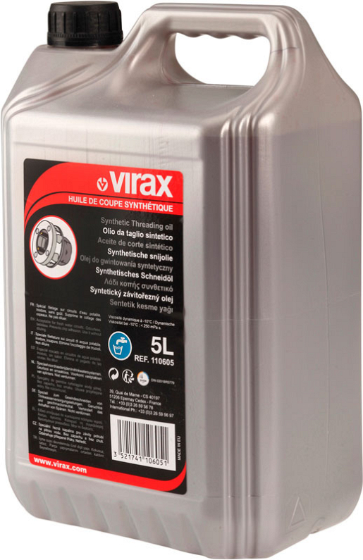 Синтетическое резьбонарезное масло Virax 5 л Синтетическое резьбонарезное масло Virax 5 л