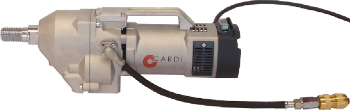 Сверлильный двигатель Cardi T4 300-EL вид слева