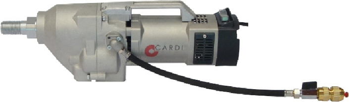 Сверлильный двигатель Cardi T6 375-EL вид слева Сверлильный двигатель Cardi T6 375-EL вид слева