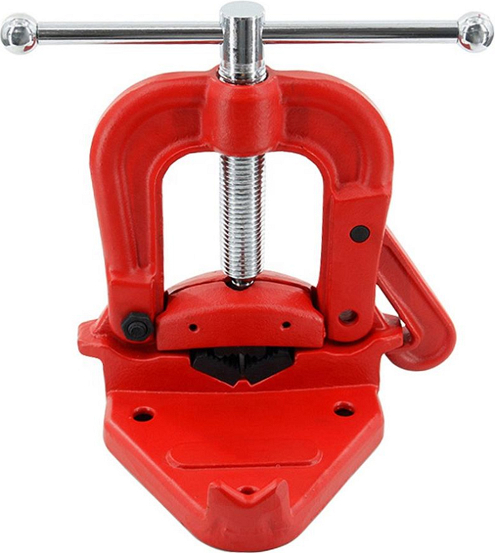 Тиски трубные откидные верстачные Remmers Mangust 1/8-2