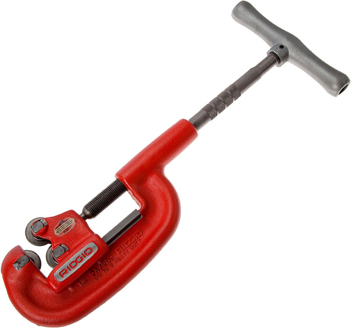 Труборез ручной для стальных труб с тремя режущими роликами Ridgid 2-A* Труборез ручной для стальных труб с тремя режущими роликами Ridgid 2-A*