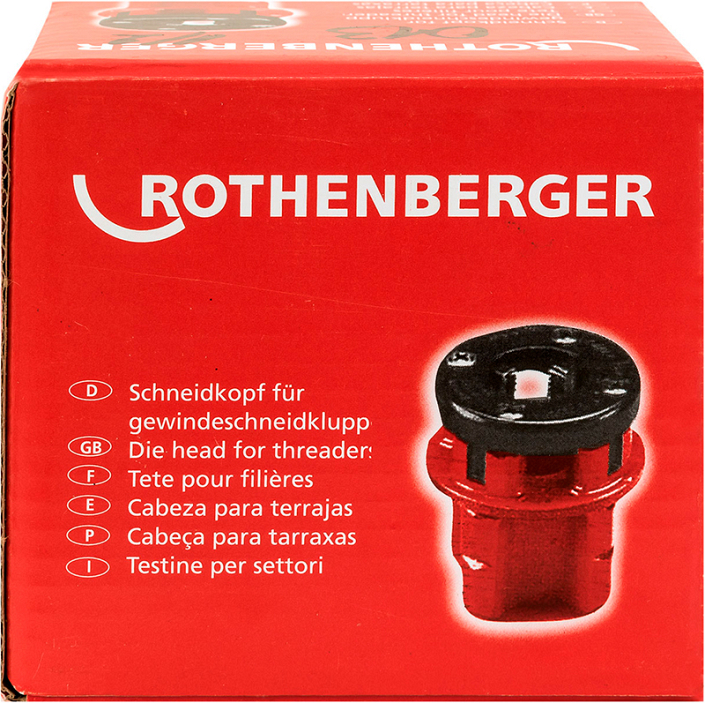 Упаковка резьбонарезных головок для клуппов Rothenberger Super Cut NPT 1/2" Упаковка резьбонарезных головок для клуппов Rothenberger Super Cut NPT 1/2"