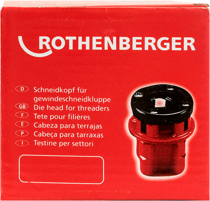 Упаковка резьбонарезных головок для клуппов Rothenberger Super Cut NPT 3/4" Упаковка резьбонарезных головок для клуппов Rothenberger Super Cut NPT 3/4"
