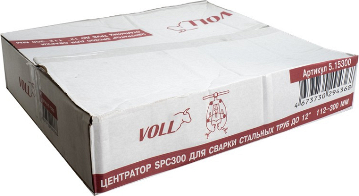 Упаковка центратора для сварки стальных труб Voll SPC300
