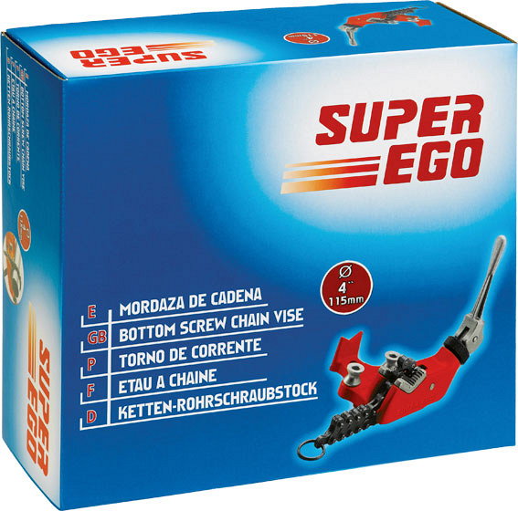 Упаковка цепных тисков Super-Ego 6