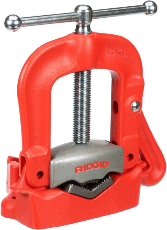 Верстачные откидные тиски для труб Ridgid 25A вид слева Верстачные откидные тиски для труб Ridgid 25A вид слева