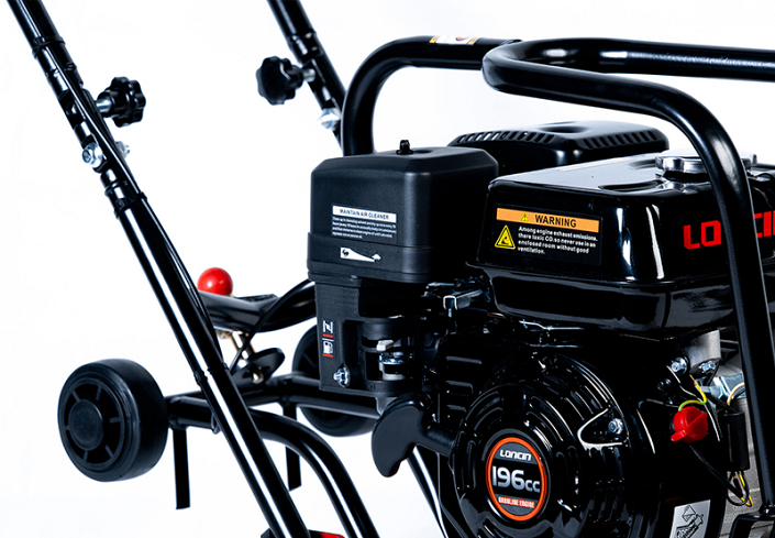 Бензиновый двигатель Loncin G200F мощностью 4100 Вт виброплиты Alteco E60 TL Бензиновый двигатель Loncin G200F мощностью 4100 Вт виброплиты Alteco E60 TL