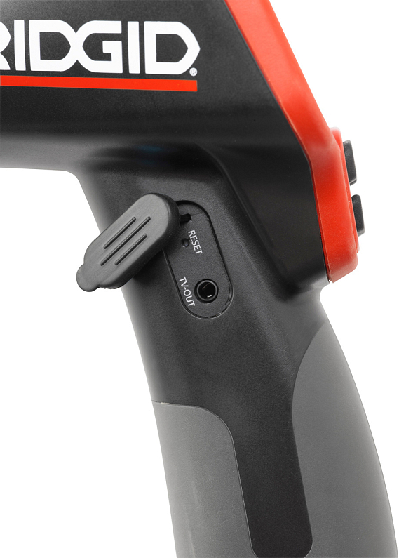 Видеовыход ручной видеоинспекционной камеры Ridgid micro CA-100 Видеовыход ручной видеоинспекционной камеры Ridgid micro CA-100