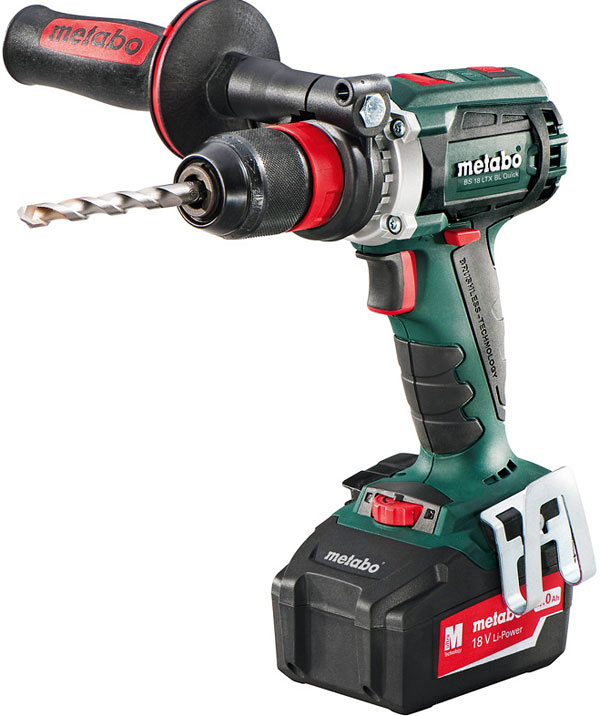 Винтоверт аккумуляторный Metabo BS 18 LTX BL Quick 4,0 Ач Винтоверт аккумуляторный Metabo BS 18 LTX BL Quick 4,0 Ач