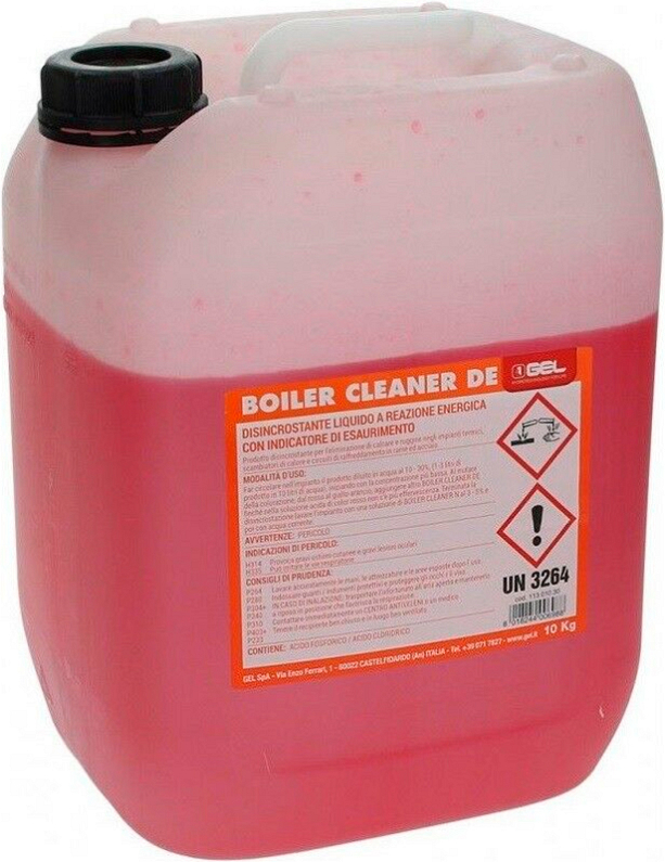 Жидкости для промывки теплообменников Gel Boiler Cleaner DE, 10 кг Жидкости для промывки теплообменников Gel Boiler Cleaner DE, 10 кг